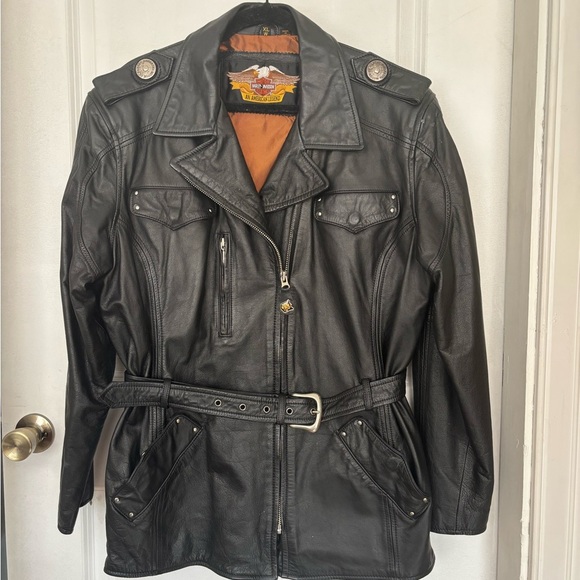 Genuine Vintage Harley-Davidson leather jacket in Excellent condition- women’s - Picture 9 of 12